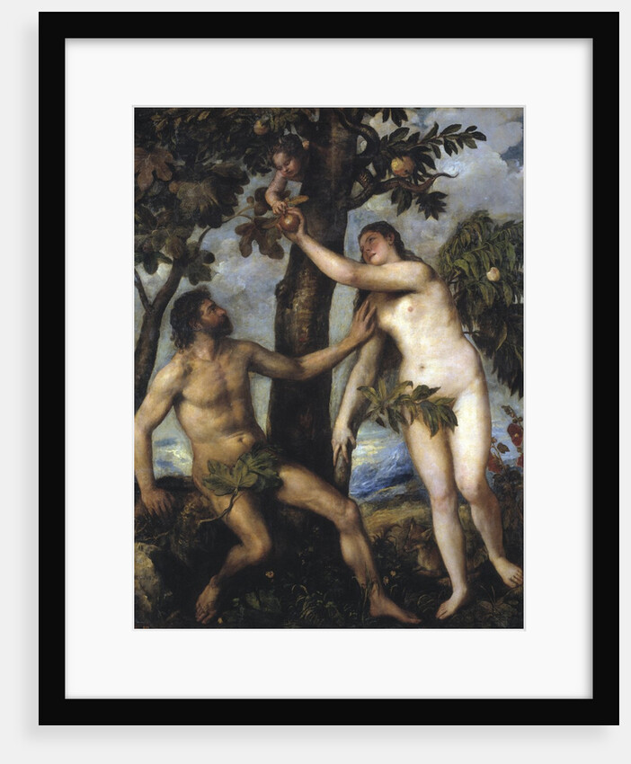 Adam and Eve by Titian