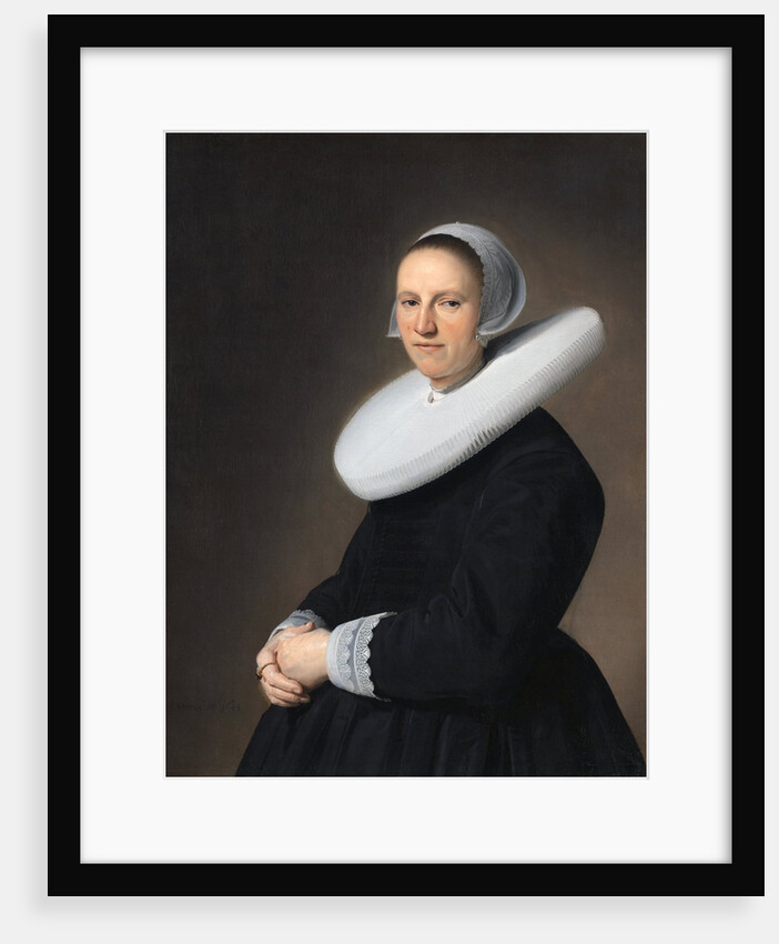 Portrait of Adriana Croes by Johannes Cornelisz Versprock