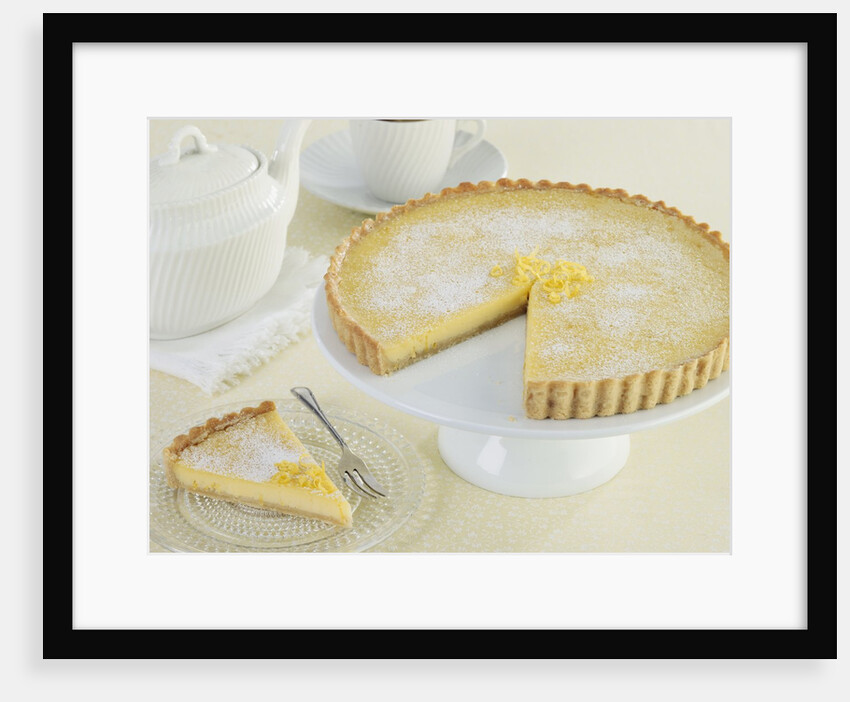 Tarte au citron, lemon tart by Anonymous