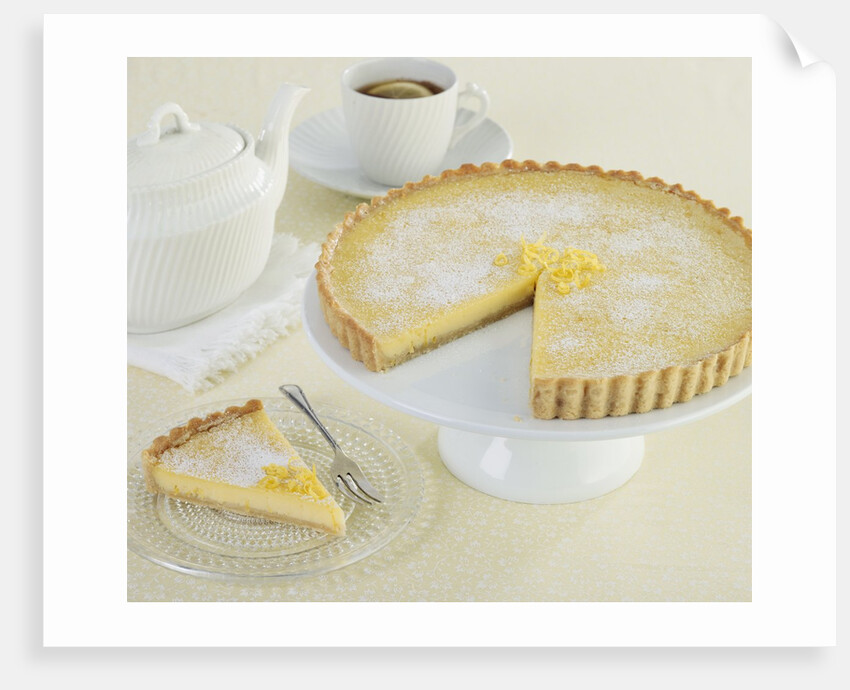 Tarte au citron, lemon tart by Anonymous