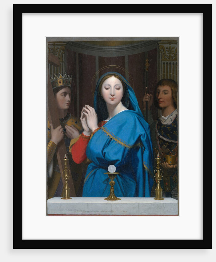 The Virgin Adoring the Host by Jean-Auguste-Dominique Ingres