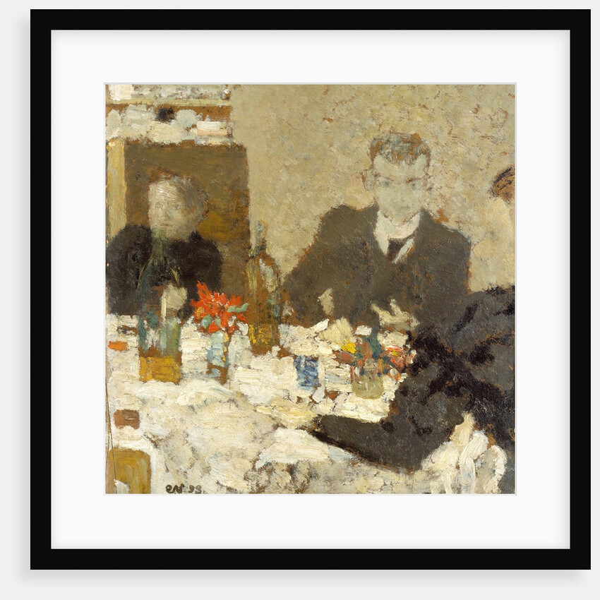 At Table by Edouard Vuillard
