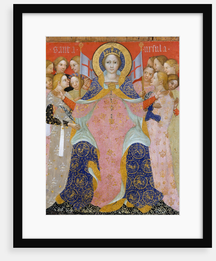 Saint Ursula and Her Maidens by Niccolo di Pietro