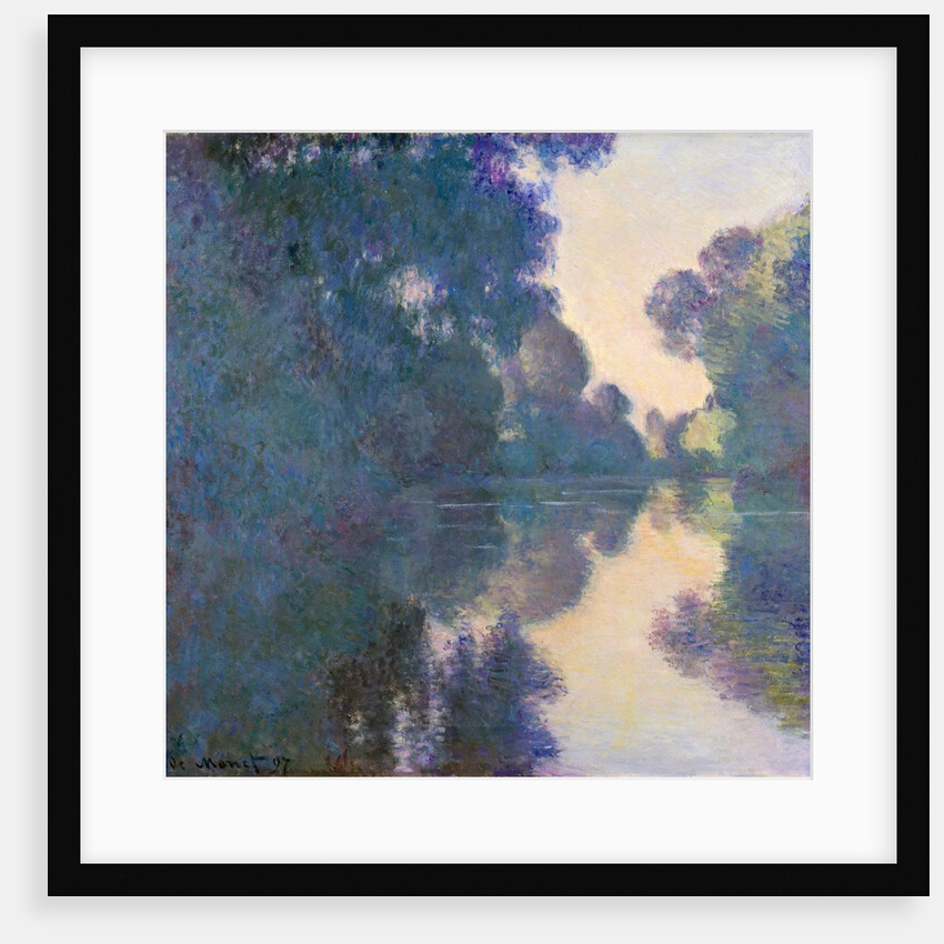Morning on the Seine near Giverny by Claude Monet