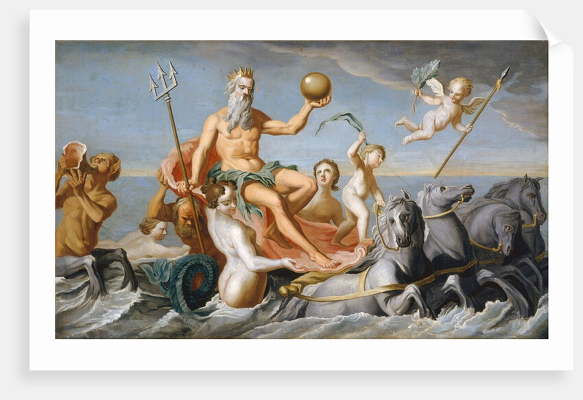 Poseidon at Sea by Anonymous