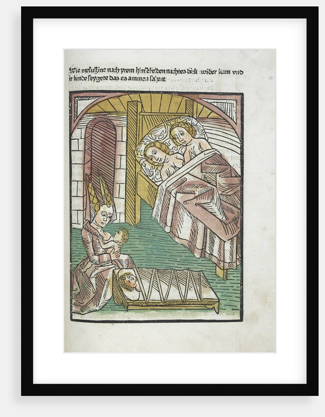 Woodcut illustration from Medieval book by Anonymous