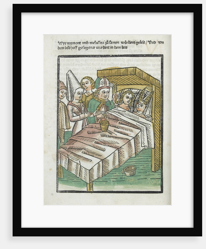 Woodcut illustration from Medieval book by Anonymous