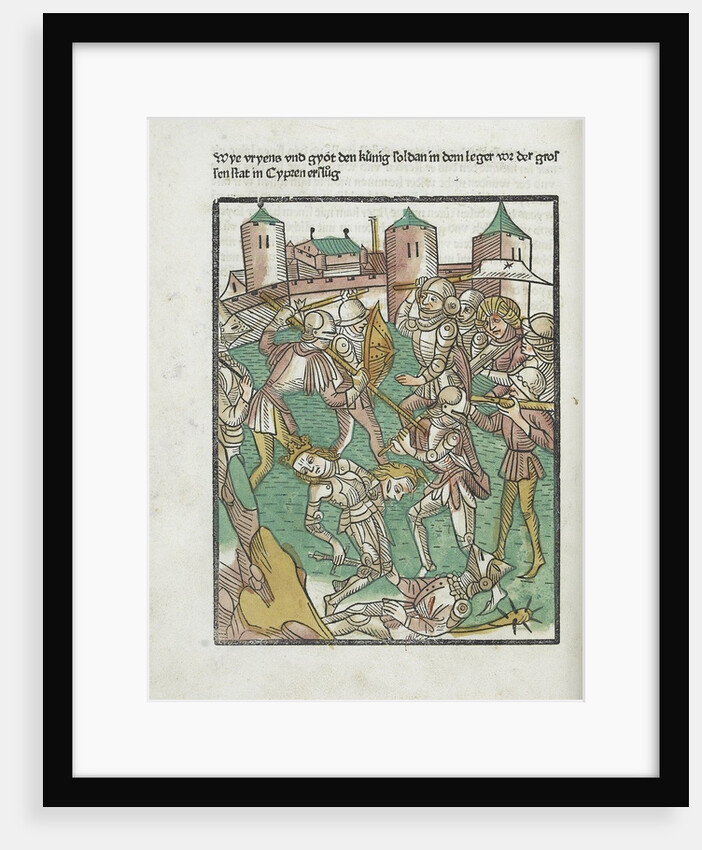 Woodcut illustration from Medieval book by Anonymous