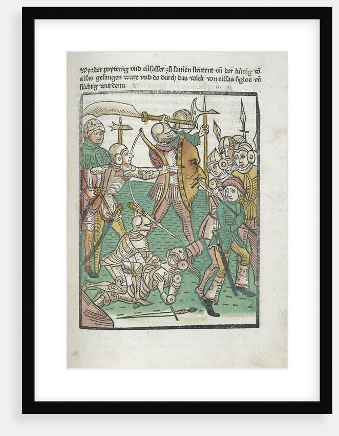 Woodcut illustration from Medieval book by Anonymous