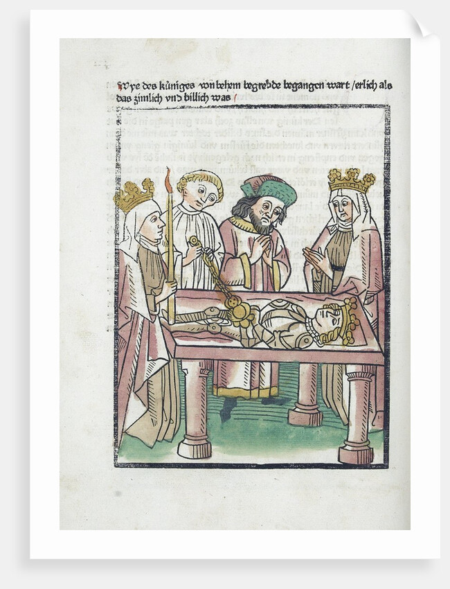 Woodcut illustration from Medieval book by Anonymous