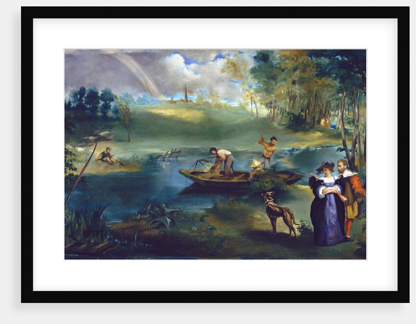 Fishing by Edouard Manet