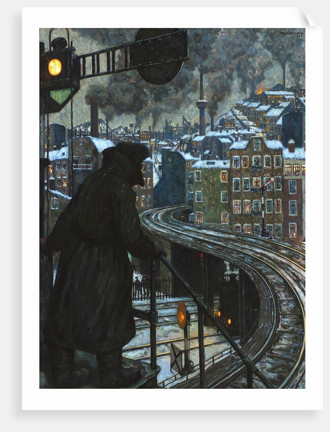 Arbeiterstadt (Working Class City) by Hans Baluschek