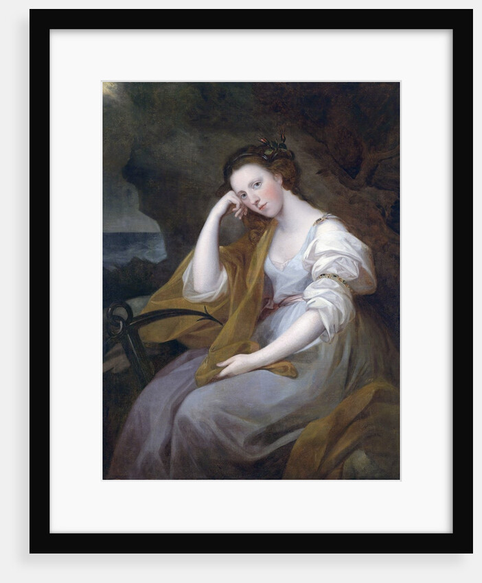Portrait of Louisa Leveson-Gower as Spes by Angelika Kauffmann