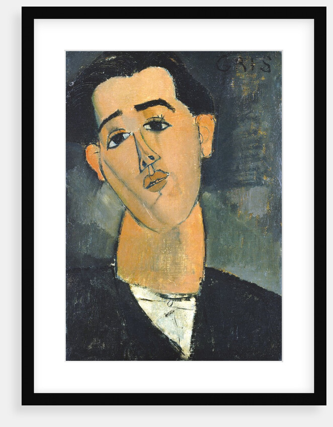 Portrait of Juan Gris by Amedeo Modigliani