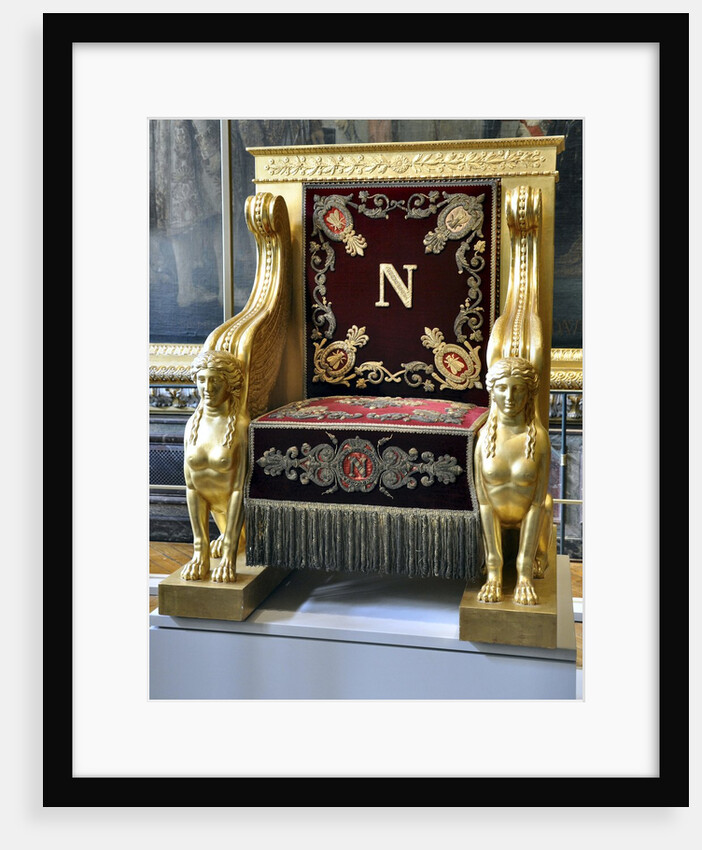Senate Throne of Napoleon I by Anonymous