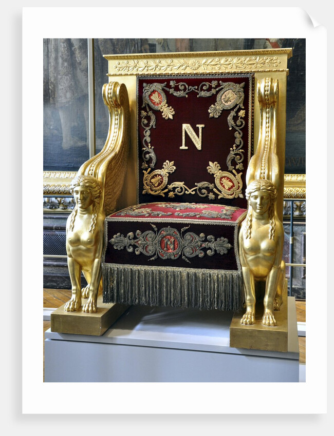 Senate Throne of Napoleon I by Anonymous