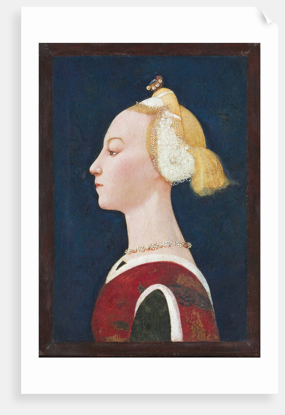 Portrait of a Woman by Master of the Castello Nativity