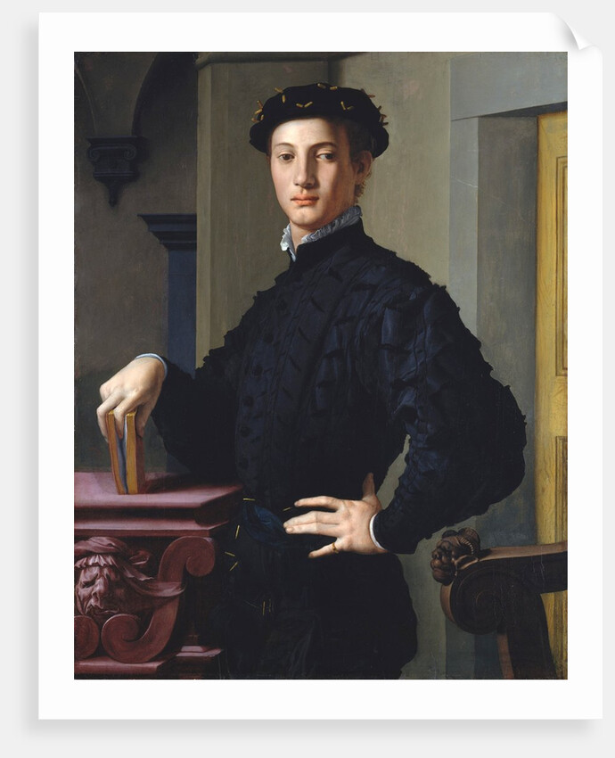Portrait of a Young Man by Agnolo Bronzino