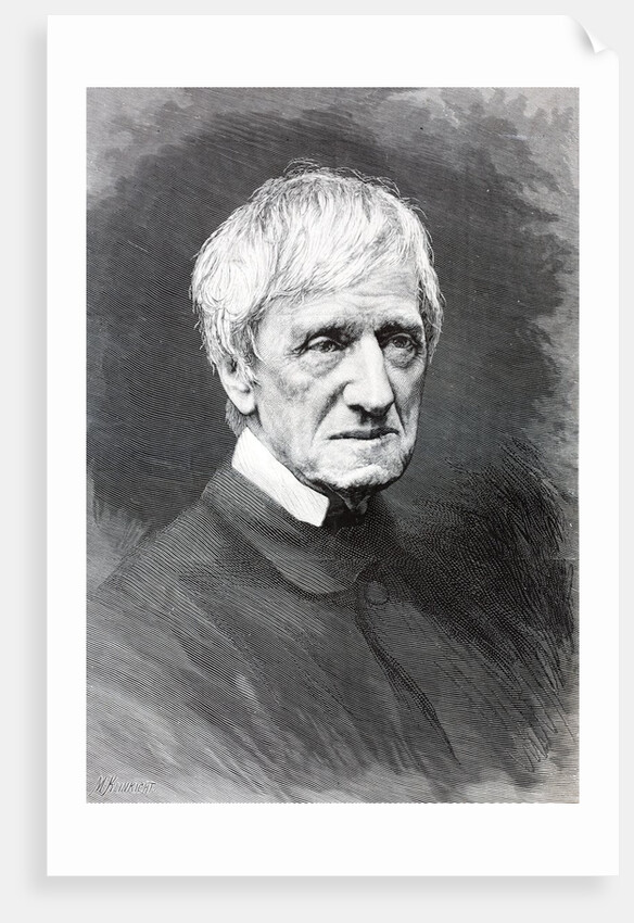 Cardinal Newman by Anonymous