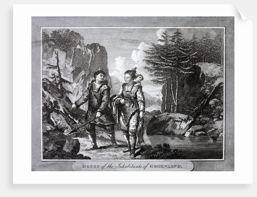 Dress of the inhabitants of Greenland. by Anonymous