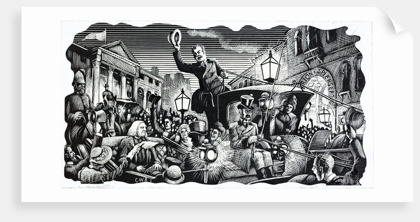 Franz Lizst's 1840 highly popular visit to London by Anonymous