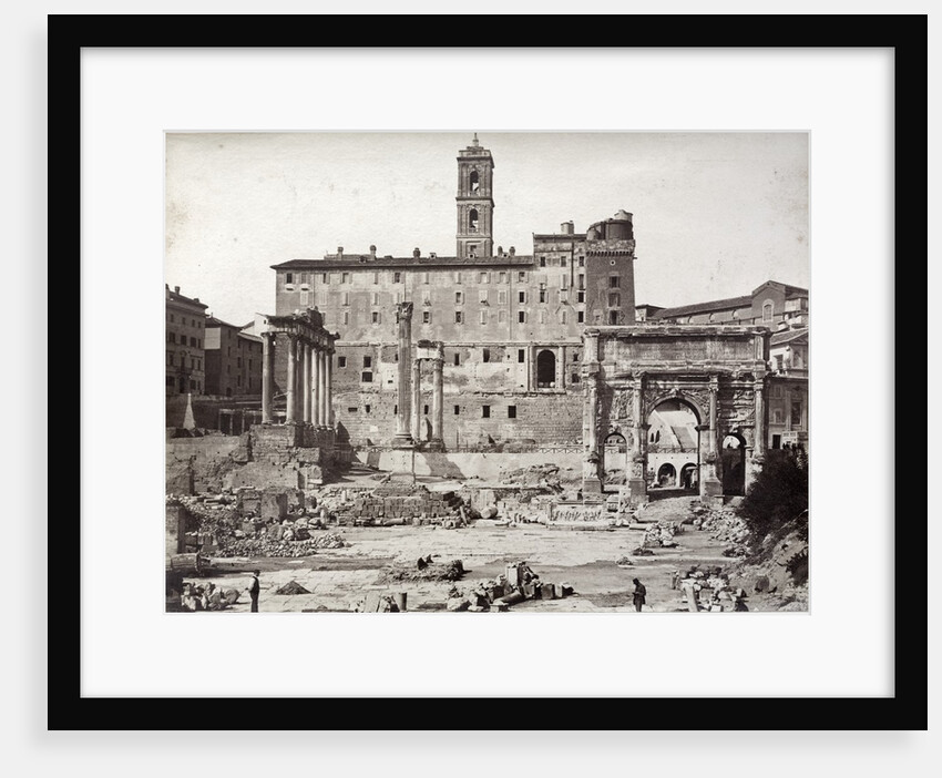 The Roman Forum - Late 19th century photograph by Anonymous