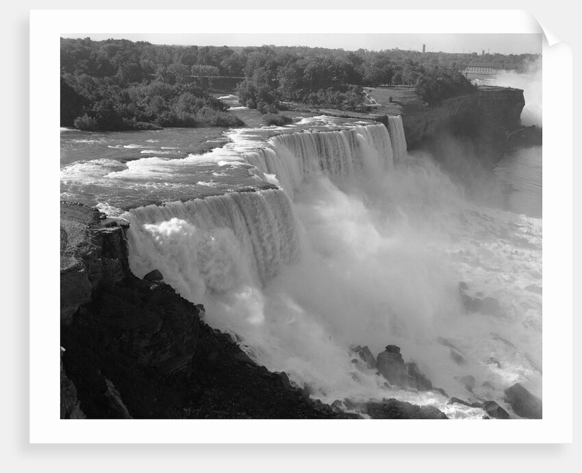 1960s american falls portion of niagara falls new york usa by Anonymous