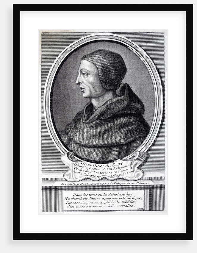 Blessed John (Johannes) Duns Scotus, O.F.M. (c. 1265 â€“ 1308) by Anonymous