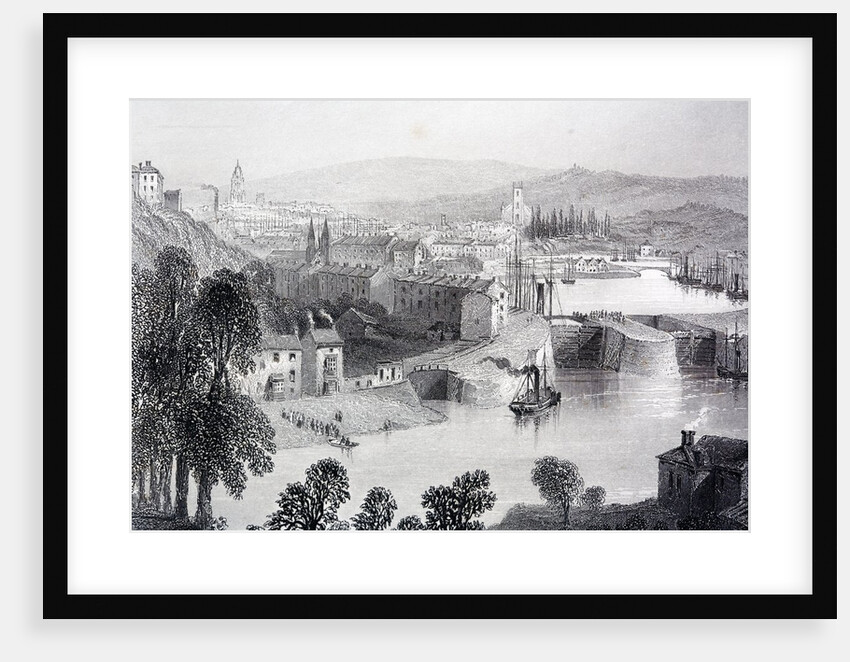 The port of Bristol in the early 19th century by Anonymous