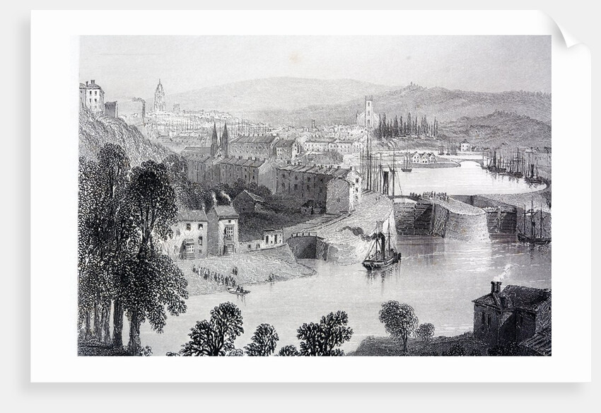 The port of Bristol in the early 19th century by Anonymous