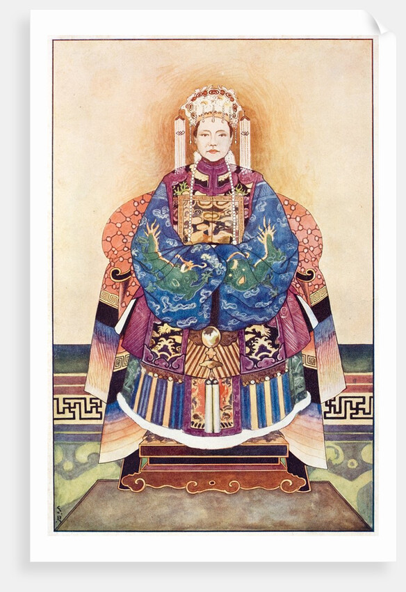 Empress Dowager Cixi of China (1835 â€“ 1908) by Anonymous