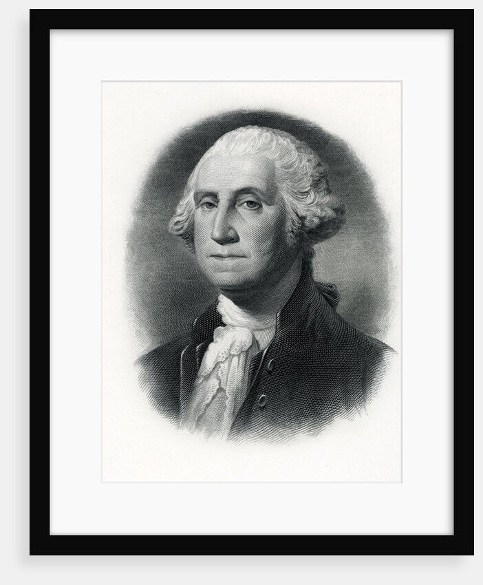 Official portrait of President George Washington by Anonymous