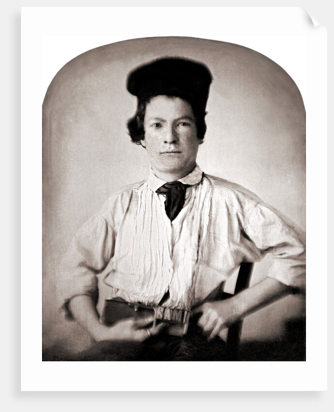 Mark Twain at age fifteen by Anonymous
