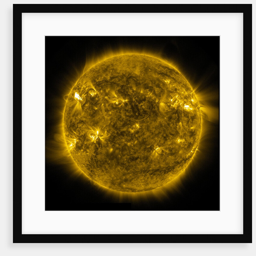 Sunspot and Solar Flare, March 2012 by Anonymous