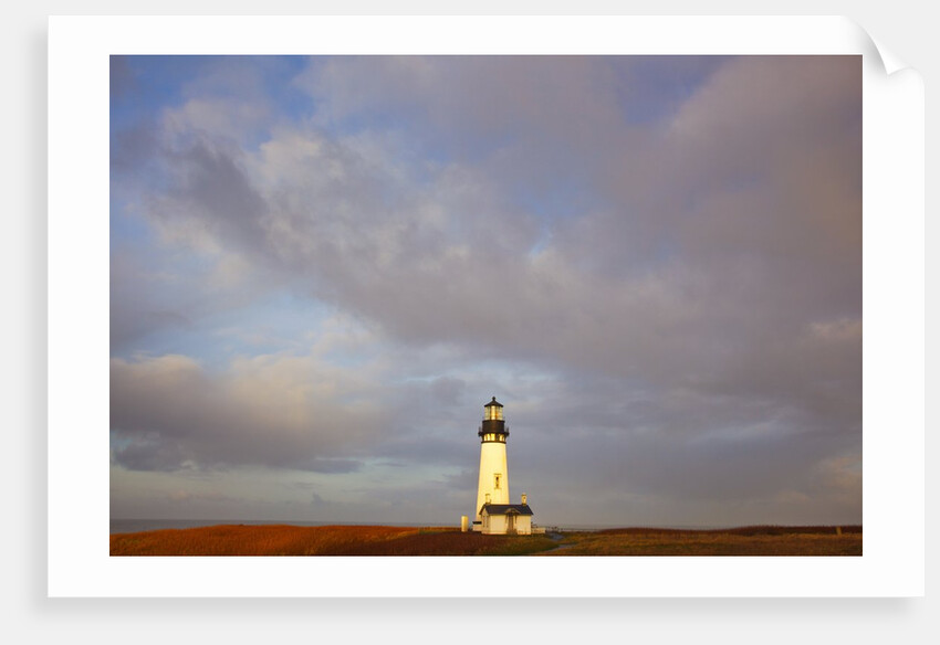 sunrise Yaquina Head Lighthouse. Oregon Coast, Pacific Ocean, Pacific Northwest by Anonymous