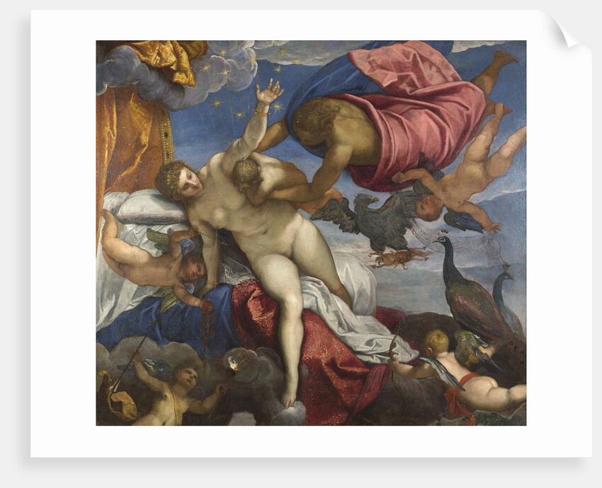 The Origin of the Milky Way by Tintoretto