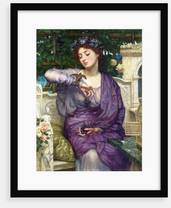 Lesbia and her Sparrow by Edward John Poynter