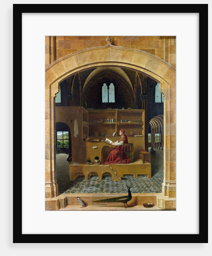 Saint Jerome in His Study by Antonello da Messina