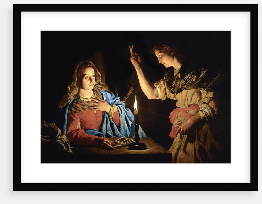 Annunciation by Matthias Stom