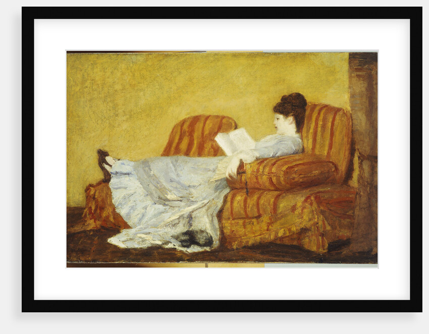 Young Lady Reading by Mary Cassatt
