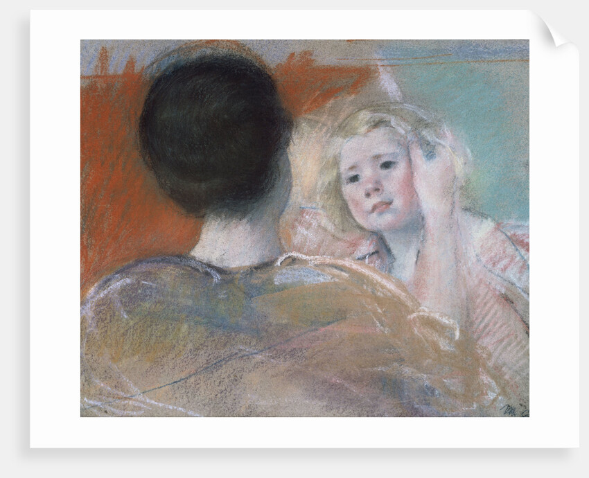 Mother Combing Sara's Hair by Mary Cassatt