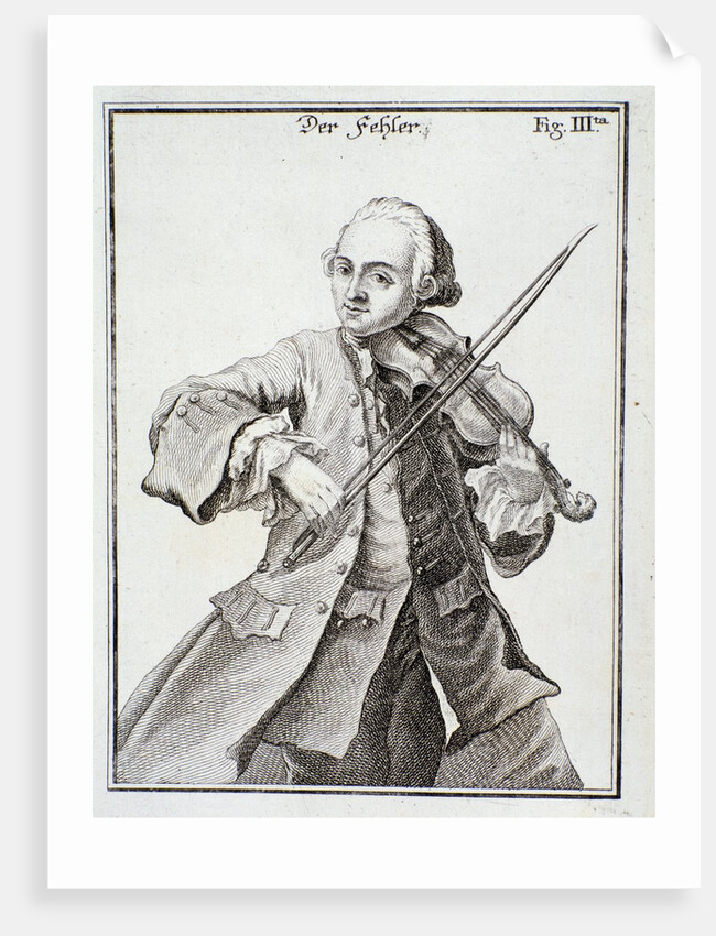 Portrait of Leopold Mozart by Anonymous