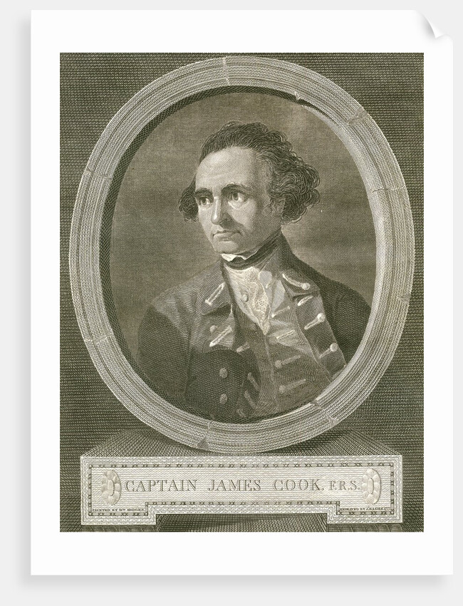 Portrait of Captain James Cook by Anonymous