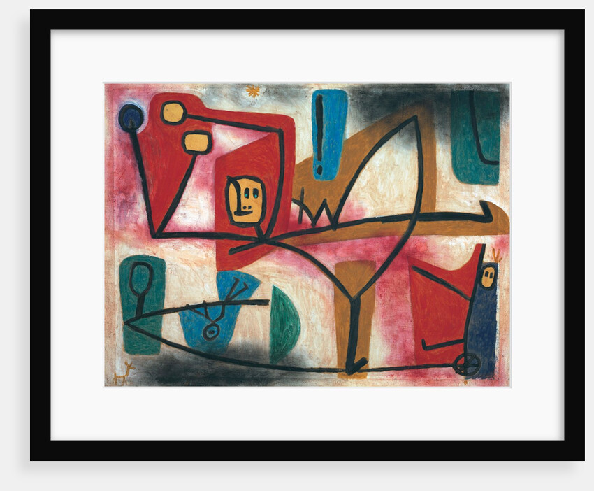 Uebermut (Arrogance) by Paul Klee