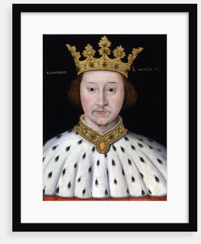 Portrait of King Richard II by Anonymous