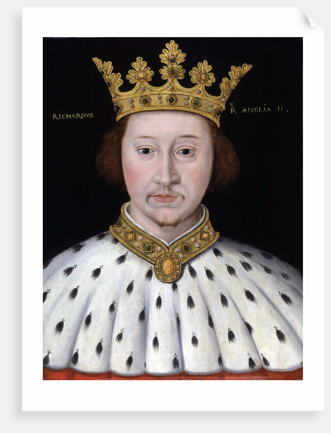 Portrait of King Richard II by Anonymous