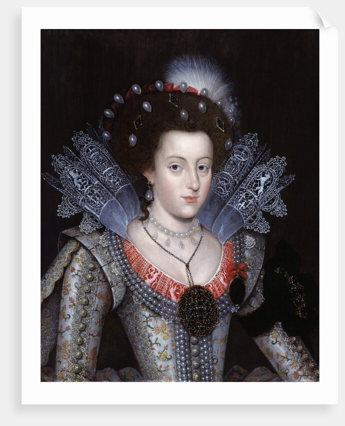 Portrait of Elizabeth Stuart, Queen of Bohemia by Anonymous
