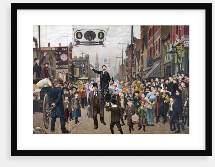 American Political Rally and Parade by Anonymous