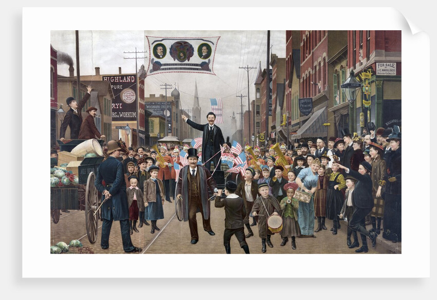 American Political Rally and Parade by Anonymous