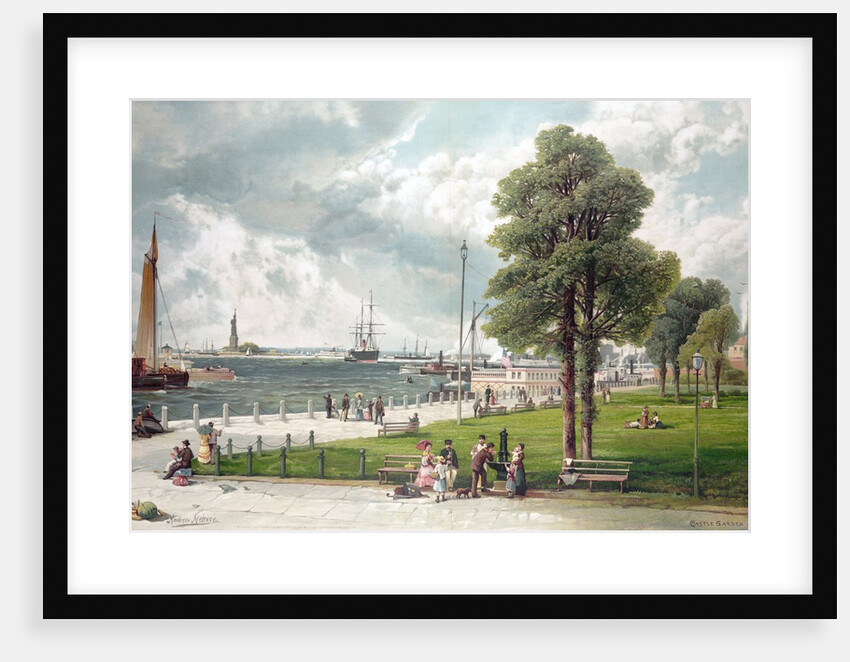Castle Garden, New York by Anonymous